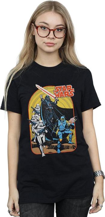 Produktbild Star Wars Vintage Comic Scene TShirt (M)