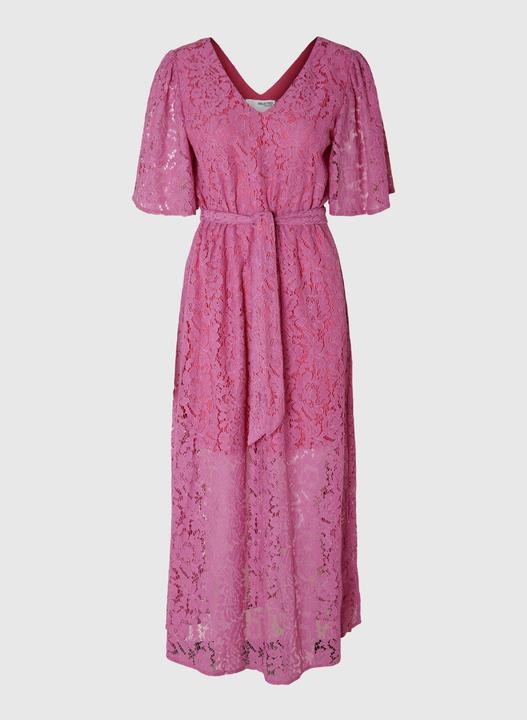 Produktbild Selected Femme Geblümtes Spitzen Midikleid (L)