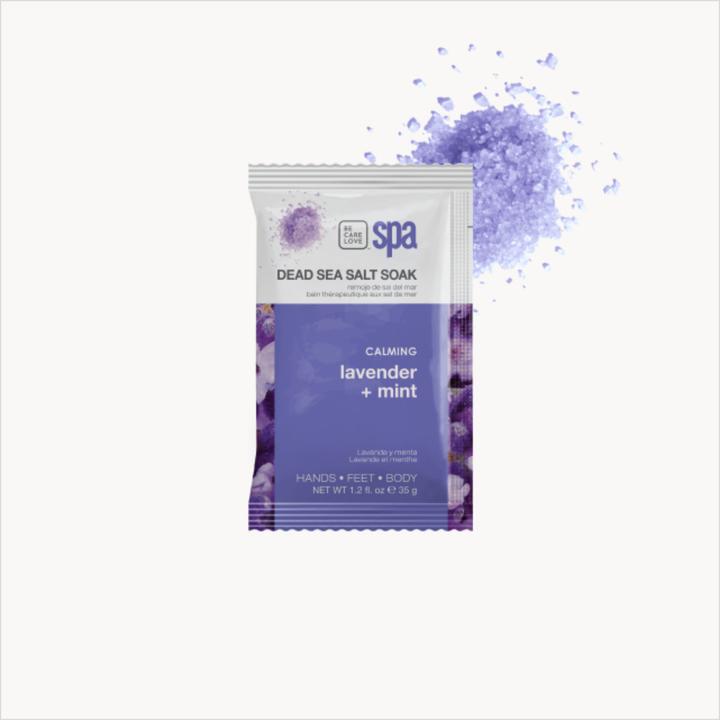 Actual product image Bcl Spa Calming Lavender + Mint 4 Step System (Foot bath, Foot mask)