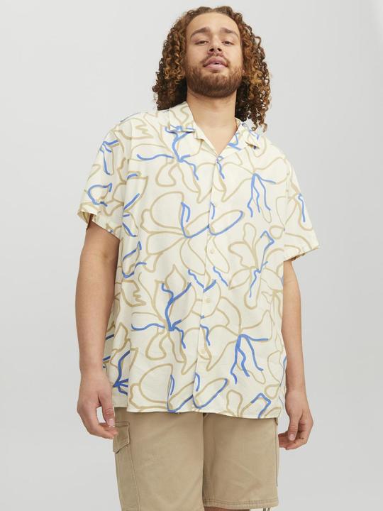 Immagine prodotto Jack & Jones Camicia a maniche corte per il tempo libero Plus Size (5XL)