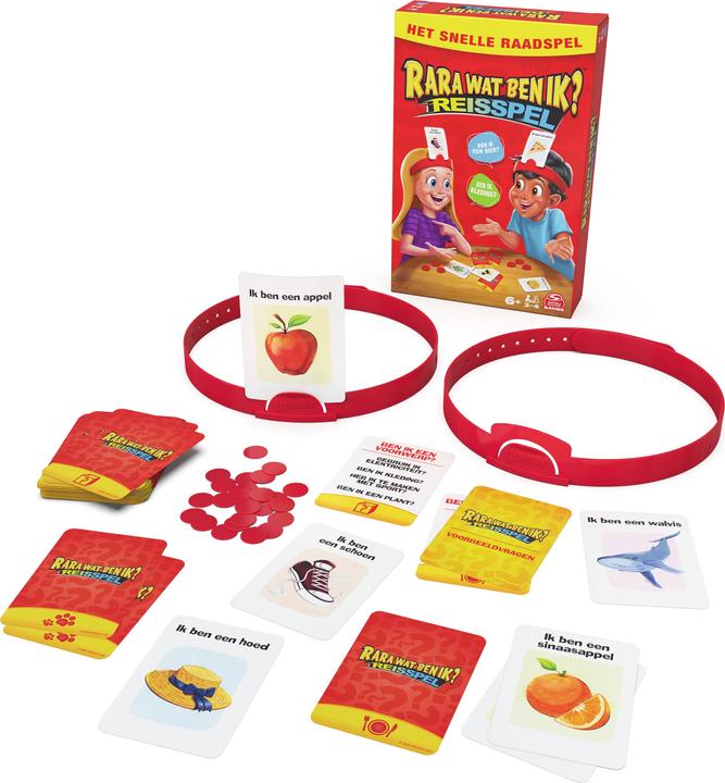 Produktbild Spin Master HEDBANZ RARA Wat Ben Ik? Reisspel (Niederländisch)