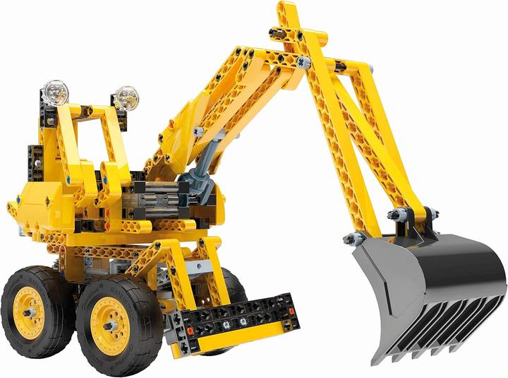 Produktbild Clementoni Galileo Science, Construction Challenge 10-in-1 Modellbau-Set: Bulldozer, 59162