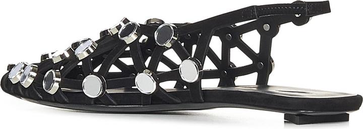 Actual product image The Attico Scarpe Basse Nero (38)