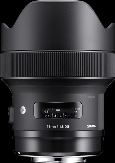 Produktbild Sigma 14mm f/1.8 DG HSM ART, Sony E (Sony E, Vollformat, APS-C / DX)