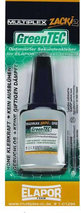 Image du produit Multiplex zacki 2 greentec 20g colle à la seconde (20 g)