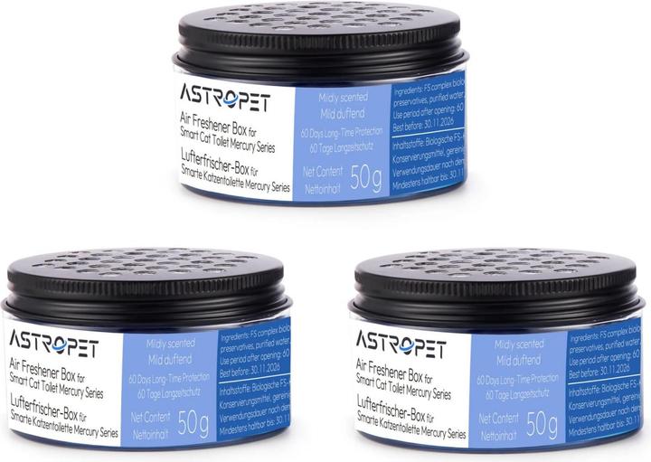 AstroPet Air freshener for cat litter tray Mercury series