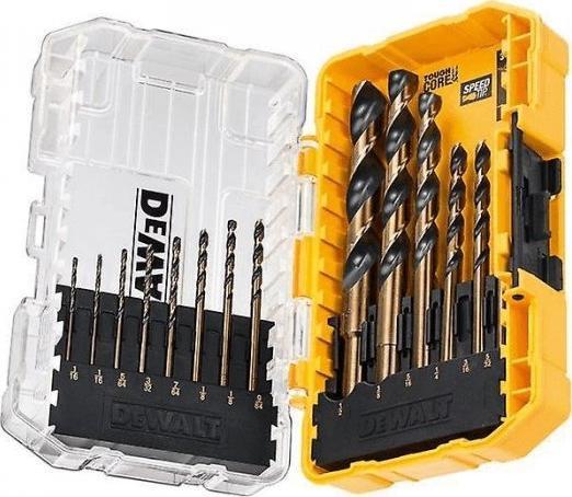 Image du produit DeWalt Jeu de forets hélicoïdaux HSS 1mm 8mm, 14 pièces, pour différents matériaux (8 millimètres)