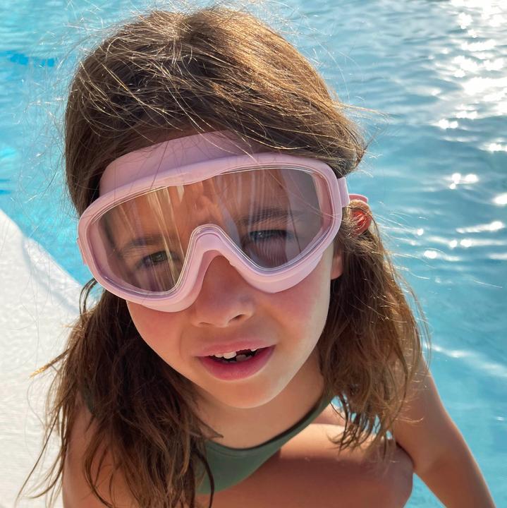 Actual product image Petites Pommes Hans Googles Tangerine, Kinder Schwimmbrille