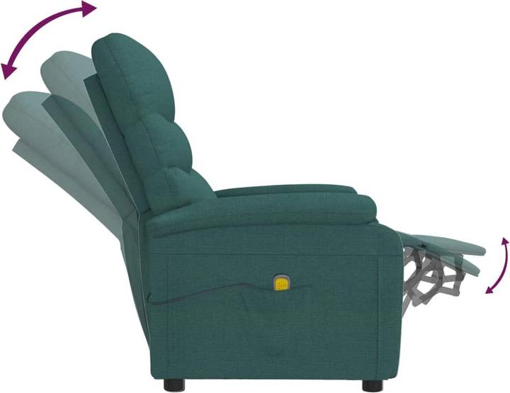 Actual product image VidaXL Electric massage chair