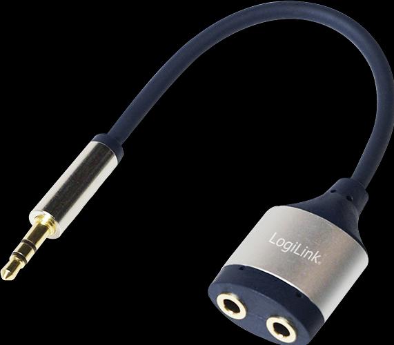 Actual product image LogiLink Audio Splitter (Jack adapter)