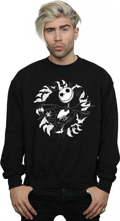 Produktbild Disney Nightmare Before Christmas Jack Bat Circle Sweatshirt (S)