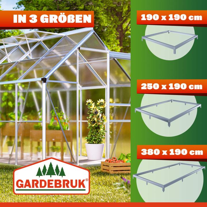 Produktbild Gardebruk Stahlfundament