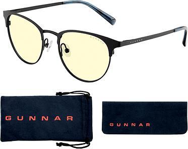 Actual product image Gunnar Gaming Glasses Apex Onyx Navy Amber