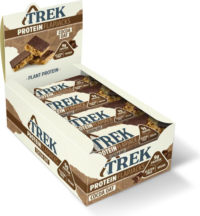 Actual product image TREK Protein Flapjack (Cocoa, 16 pcs., 800 g)