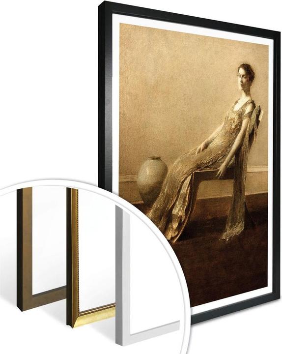 Image du produit Trenddeko Rosaire - Vert et Or (50 x 60 cm)