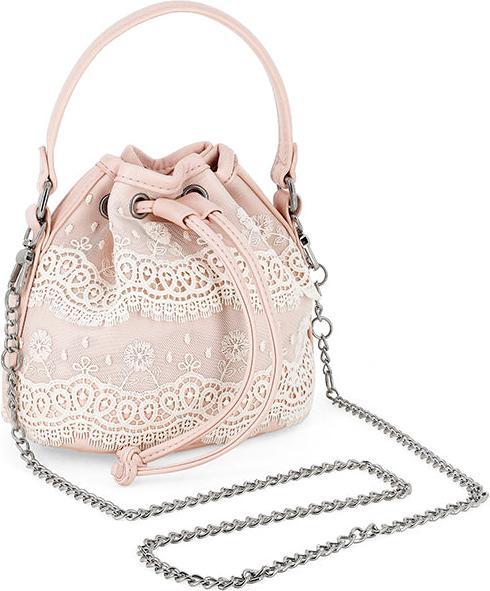 Image du produit Abel & Lula Sac à bandoulière Dentelle Rose Blanc