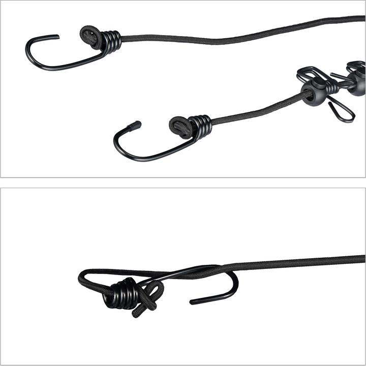 Actual product image Relaxdays 3x travel clothesline (3.60 m)