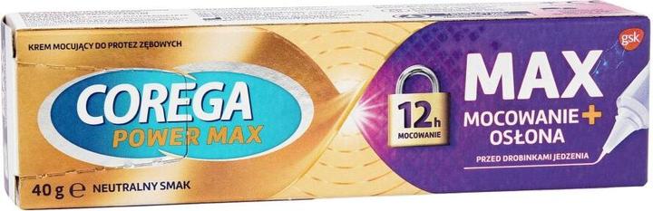 Image du produit Corega Max Cover Crème de fixation pour prothèses dentaires 40G