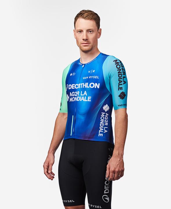 Actual product image Van rysel Road bike jersey RCR PRO official - DECATHLON AG2R La Mondiale (XXL)