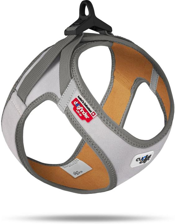 Image du produit Curli Vest Harnais pour chien Reflective Glow gris 2XS (Chien, Général)