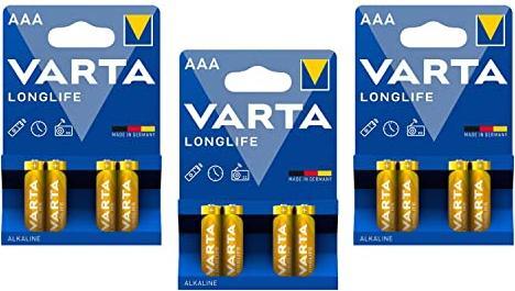 Productafbeelding Varta Longlife (4 Pcs., AAA, 1200 mAh)