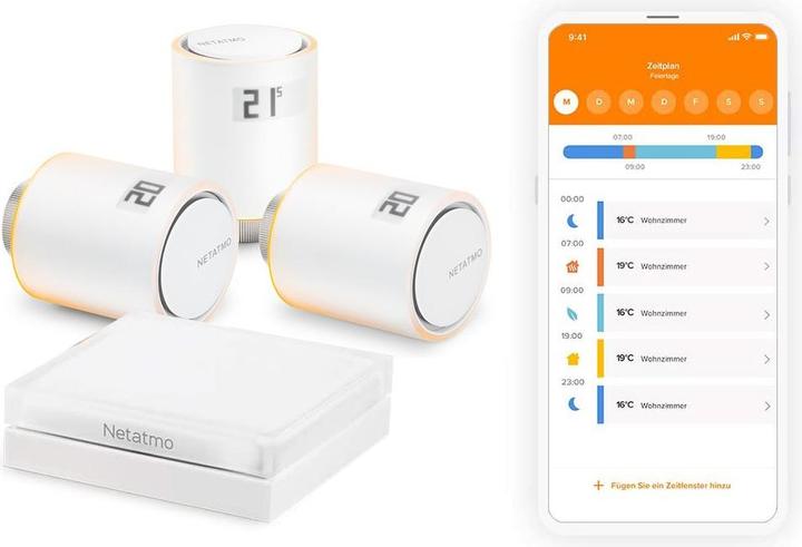 Netatmo Starter Kit Smart Radiator Valves Advantage Set