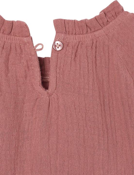 Produktbild Vertbaudet Mädchen Baby Volantkleid aus Baumwollmusselin (92)