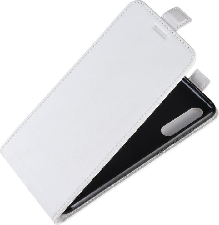Produktbild Cover-Discount Xiaomi Mi 9 Lite - Klassisches Flip Case vertikal weiss (Xiaomi Mi 9 Lite)