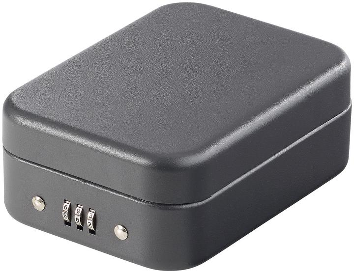 Immagine prodotto Xcase Mini cassaforte in acciaio con serratura a combinazione e cavo di sicurezza