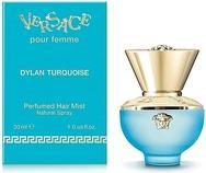 Actual product image Versace Dylan Turquoise - Perfumed Hair Mist pour Femme (Hair mist, 30 ml)