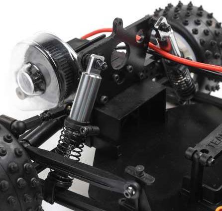 Produktbild Losi Mini JRX2 Elektro Brushed Buggy 2WD 1:16 RTR Rot (RTR Ready-to-Run)