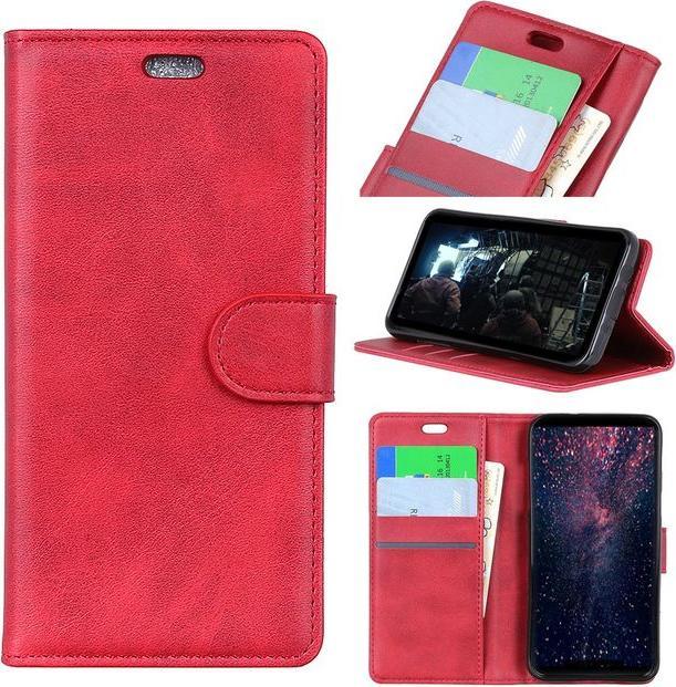 Productafbeelding MU Classic Classic IV Lederen Boekomslag Serie (Motorola Moto G7 Play)