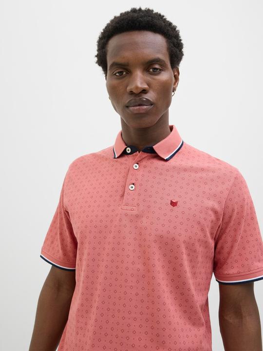 Actual product image Jack & Jones All Over Print Polokragen Poloshirt Poloshirt (S)