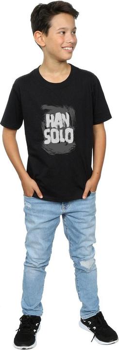 Immagine prodotto Star Wars Han Solo Text Maglietta Ragazzi (128)