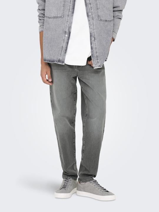 Produktbild Only & Sons ONSYOKE Mittlere Taille Verjüngt Jeans Relaxed Fit Jeans (34)