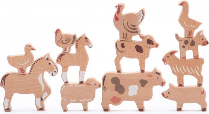 Produktbild Bajo Bauernhoftiere Holz 14 Figuren