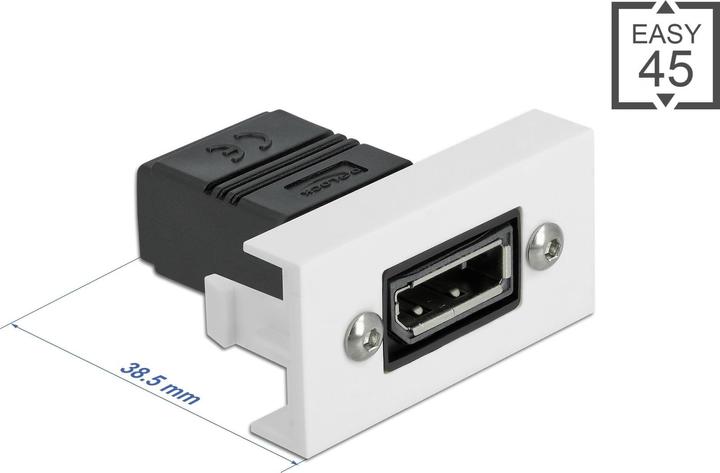 Delock Easy 45 snap-in module (3.85 cm)