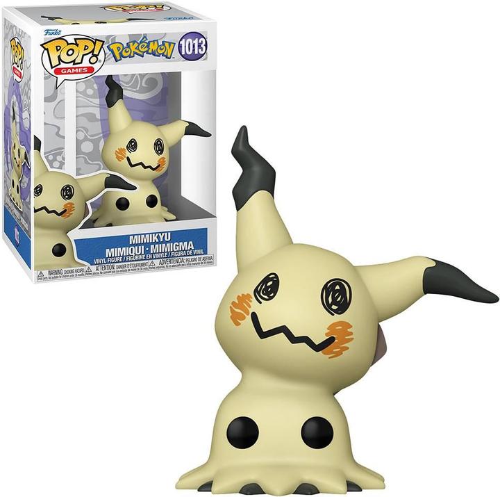 Actual product image Funko Pokemon POP! Games Vinyl Figur Mimikyu(EMEA) 9 cm