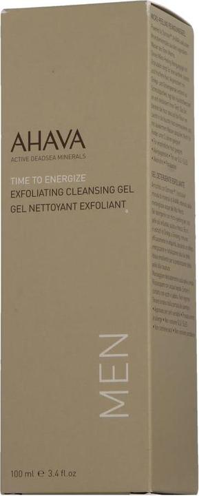 Image du produit Ahava Il est temps d'énergiser le gel nettoyant exfoliant (Gel, 100 ml)