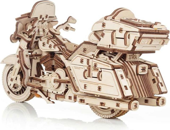 Actual product image Eco Wood Art Mechanical 3D wooden-puzzle - Bike