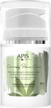 Produktbild Apis Natural Cosmetics Apis - Cannabis Home Care soothing and regenerating cream based on hemp oil 50ml (50 ml, 24h Creme)