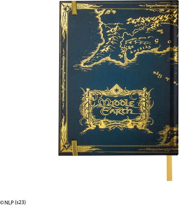 Produktbild Cinereplicas Herr der Ringe Notizbuch Map of Middle Earth