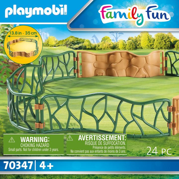 Produktbild Playmobil Erlebnis-Zoogehege (70347, Playmobil Family Fun)