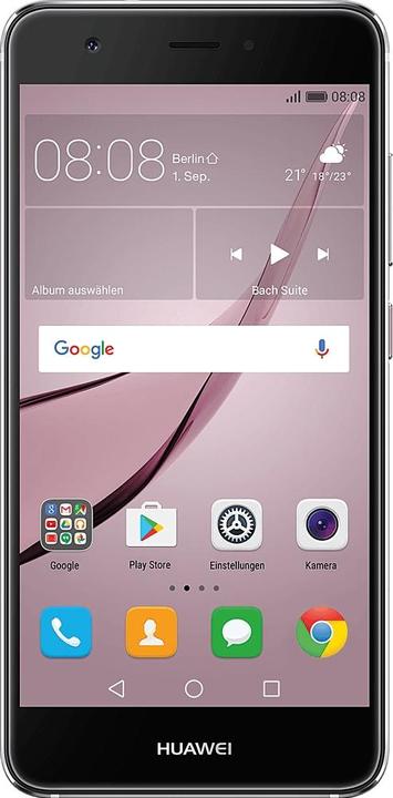 Actual product image Huawei Nova (32 GB, Titanium Grey, 5", Hybrid Dual SIM, 12 Mpx, 4G)