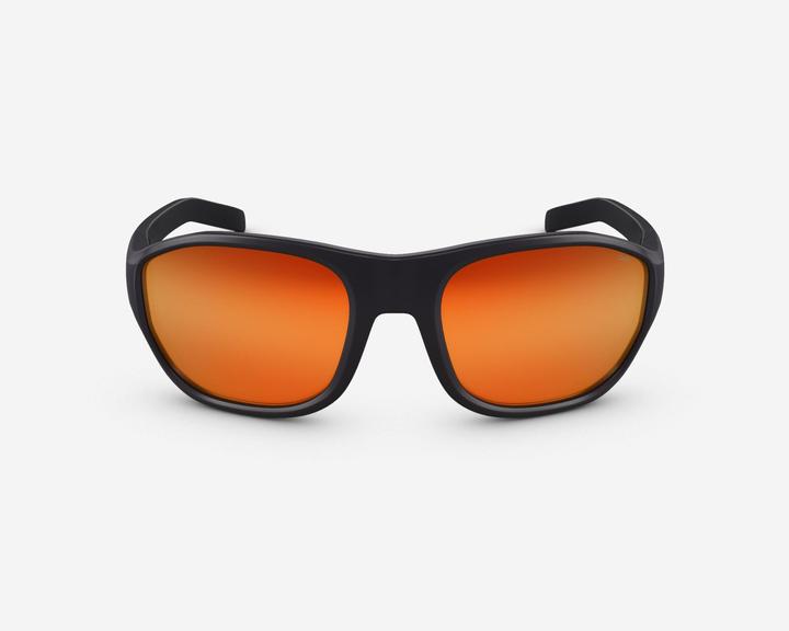 Produktbild Quechua Sonnenbrille Wandern MH T500 Kinder 6–10 Jahre Kategorie 4 dunkelblau/orange