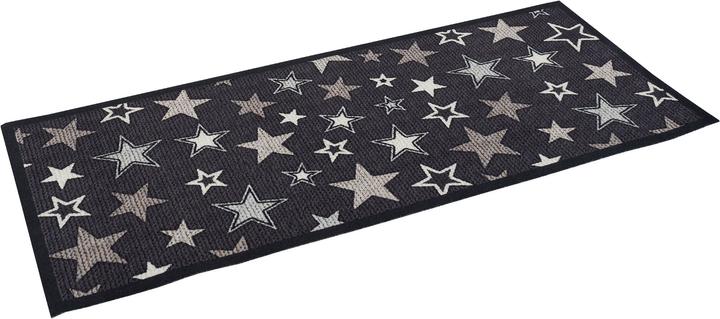Produktbild Pergamon Küchenläufer Teppich Trendy Sterne (60 x 150 cm)