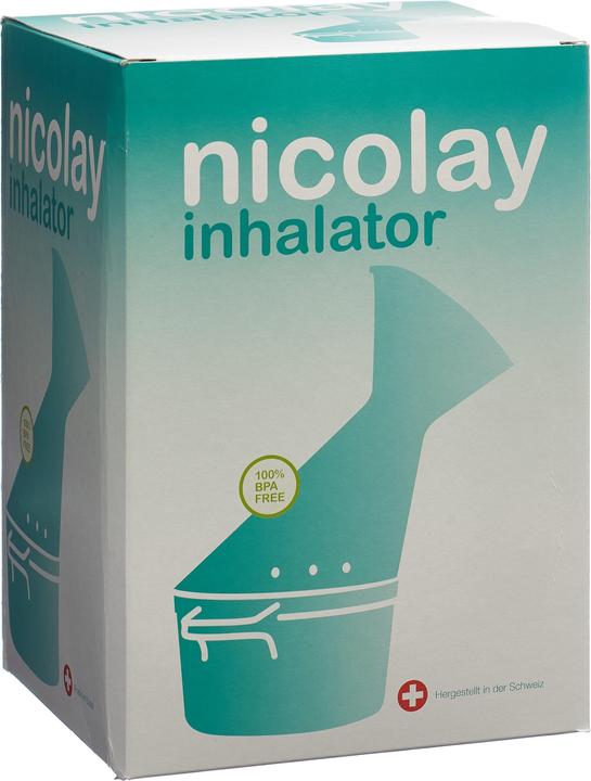 Actual product image Nicolay Plastic inhaler