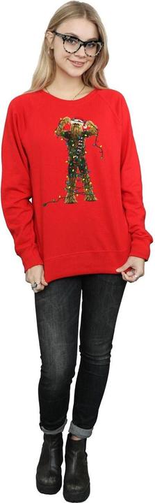 Image du produit Star Wars - Sweat CHEWBACCA CHRISTMAS LIGHTS - Femme (M)