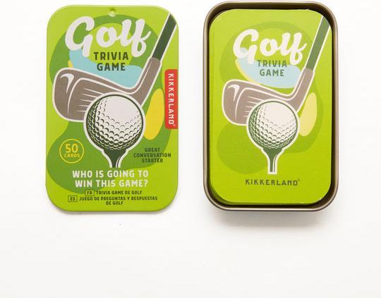 Immagine prodotto Kikkerland Gioco Trivia sul golf (Inglese)