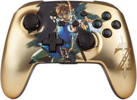 Actual product image PowerA Enhanced Wireless Controller for NSW - Satin Chrome Link (Switch)